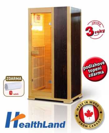 Infrasauna Healthland V-Garden Economical 2001 Carbon - SLEVA + BONUSY !