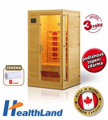 Infrasauna Healthland V-Garden Standard 2012 - SLEVA + BONUSY !