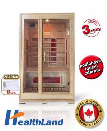 INFRASAUNA Healthland V-Garden Economical 2002 - SLEVA + BONUSY !