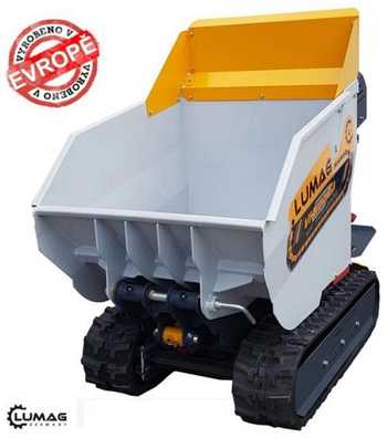 Profi minidumper Lumag VH 500A pln hydraulick psov dopravnk s korbou a motorem 4,0 kW - SLEVA !